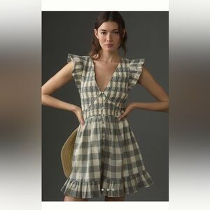 Never worn with tags Anthropologie mini dress